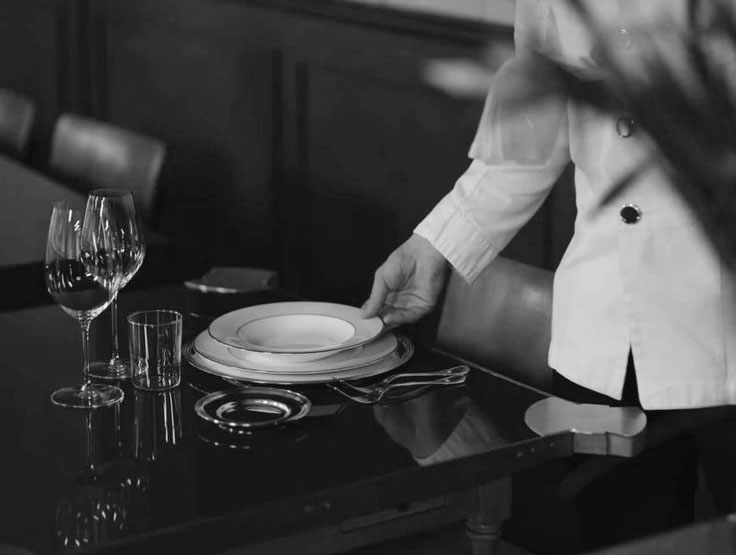 A poised hospitality professional